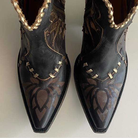 Sold New Old Gringo Mexcal Western Bootie Size 9 - Picture 6 of 11